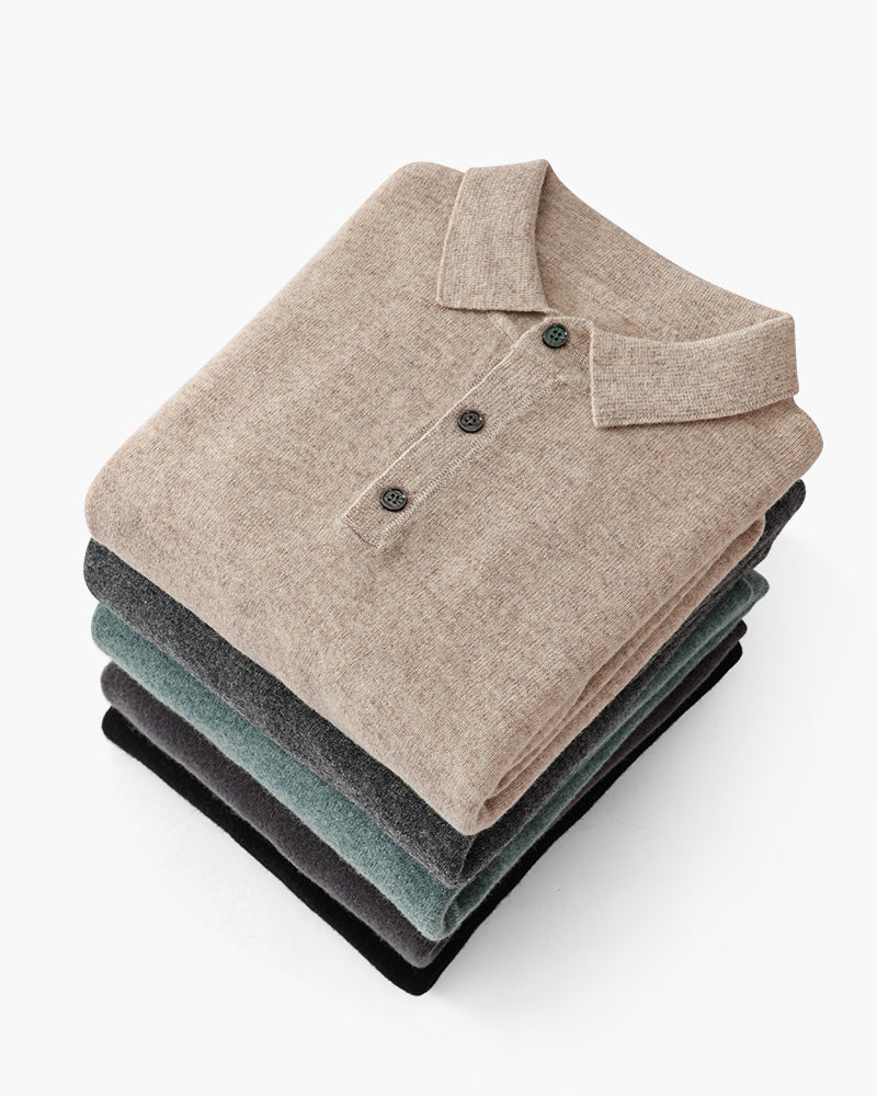 The Savile Knitted Polo