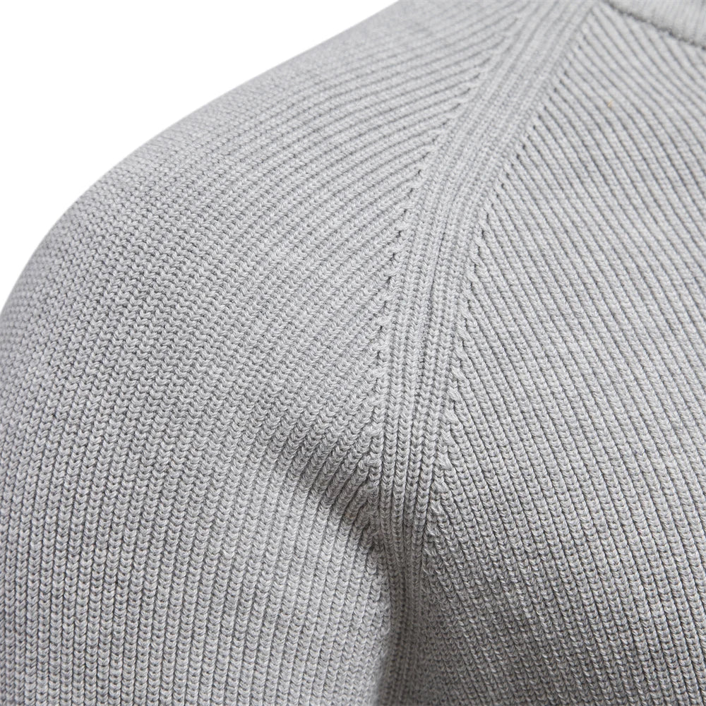 Thomas™ | Strickpullover mit Reißverschluss am Hals