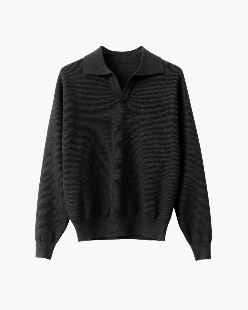 The Somerset Open Collar Polo