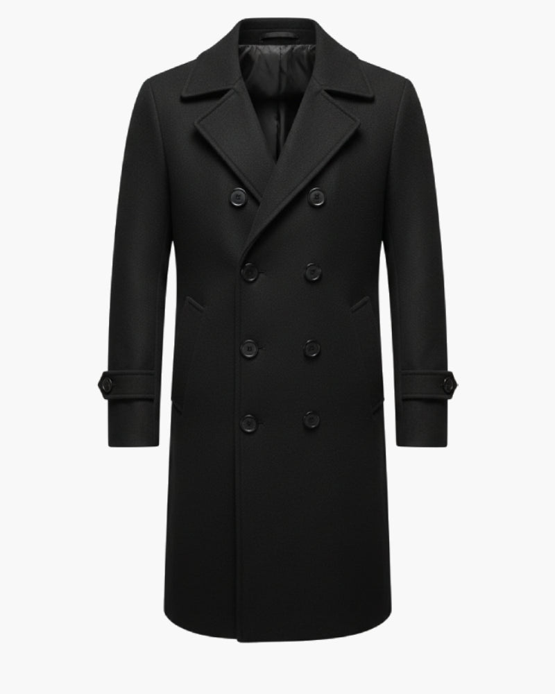 The Whitehall Double-Breasted Overcoat