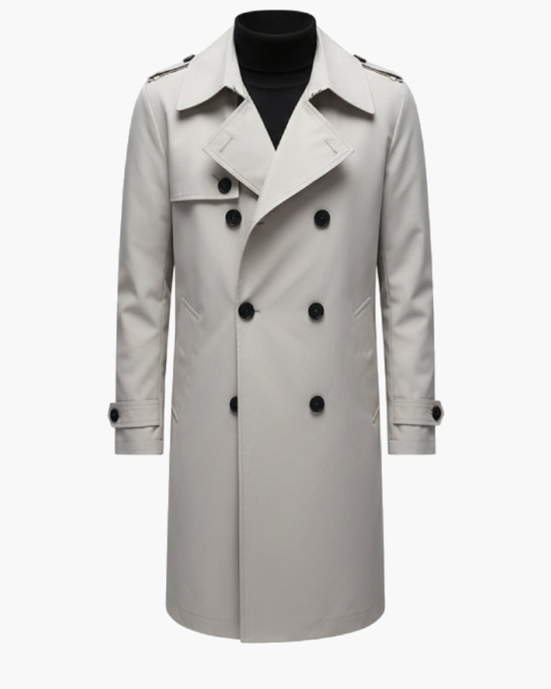 The Ivory Trench Coat