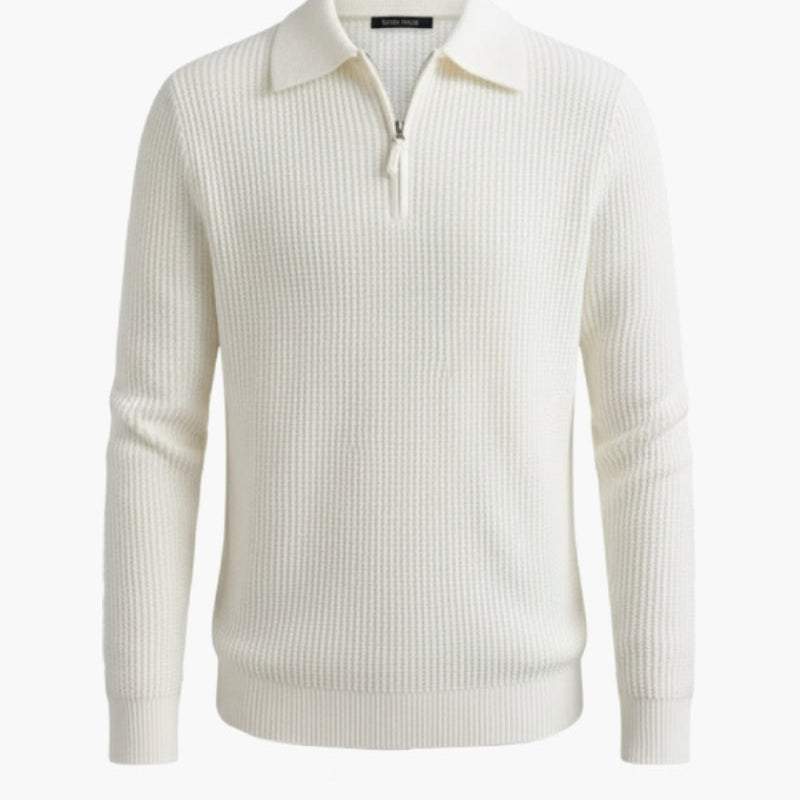 The Oxford Zip Polo