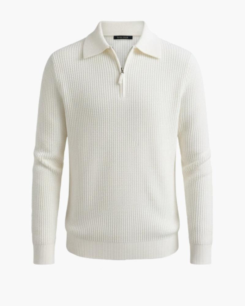 The Oxford Zip Polo