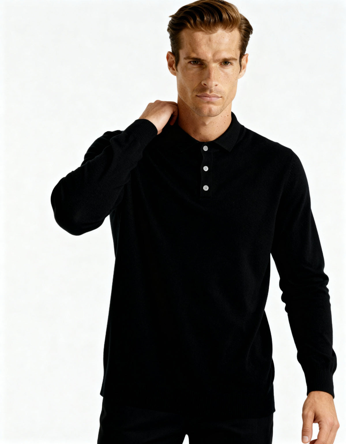 The Savile Knitted Polo