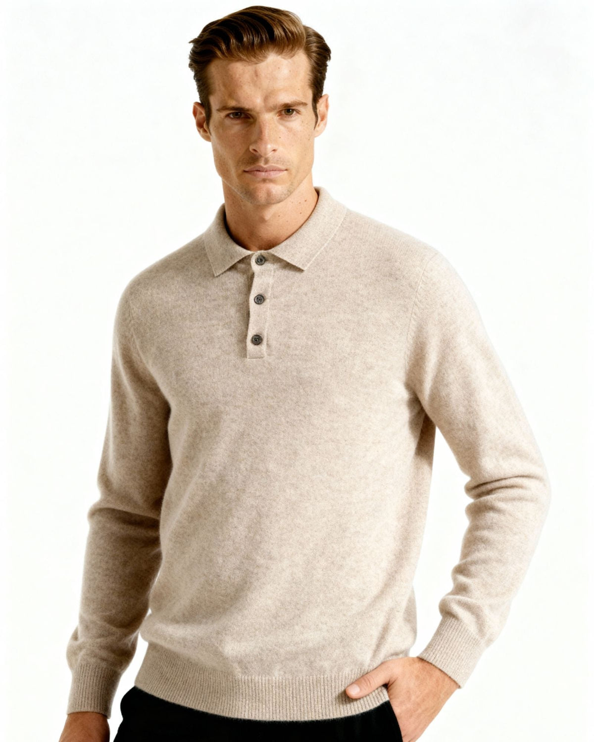 The Savile Knitted Polo