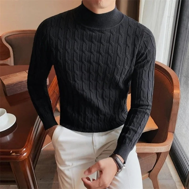 The Kilburn Cable Roll Neck