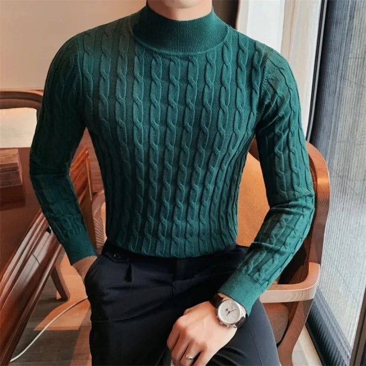 The Kilburn Cable Roll Neck