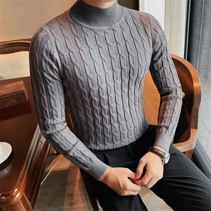 The Kilburn Cable Roll Neck