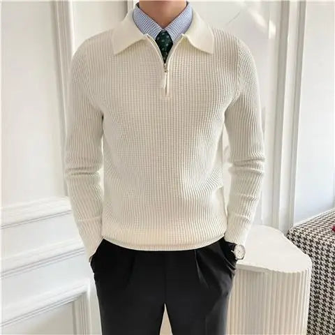 The Oxford Zip Polo
