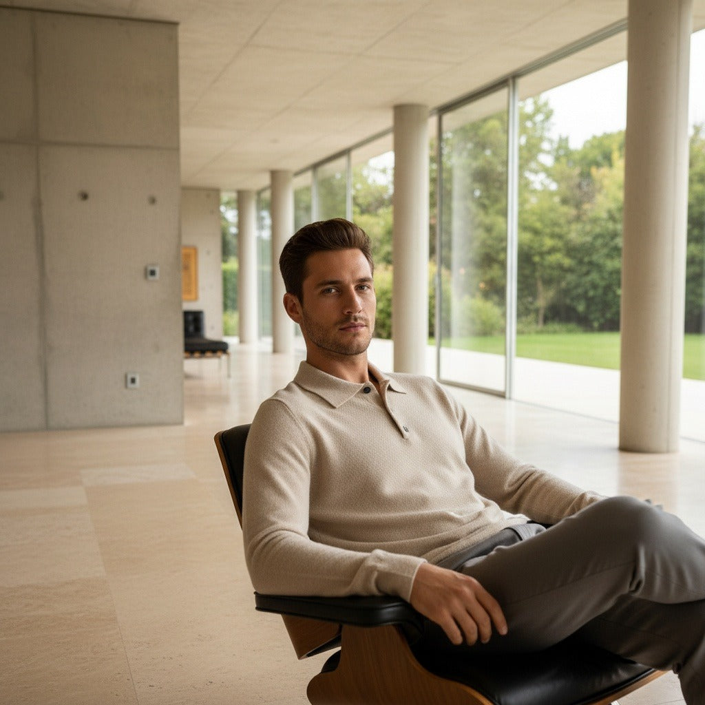 The Belgravia Knitted Polo