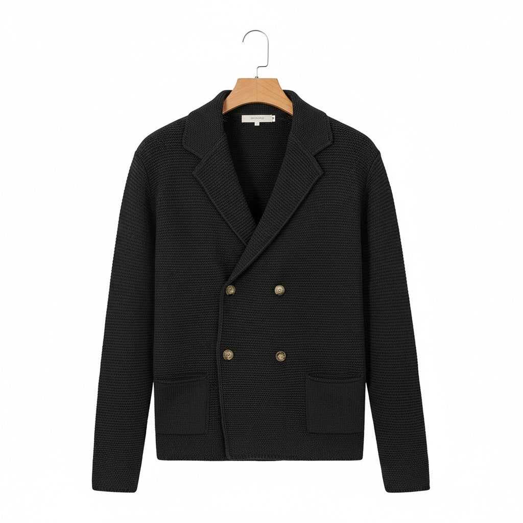 The Windsor Double-Breasted Cardigan