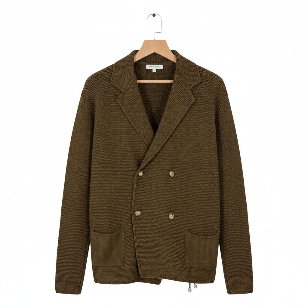 The Windsor Double-Breasted Cardigan