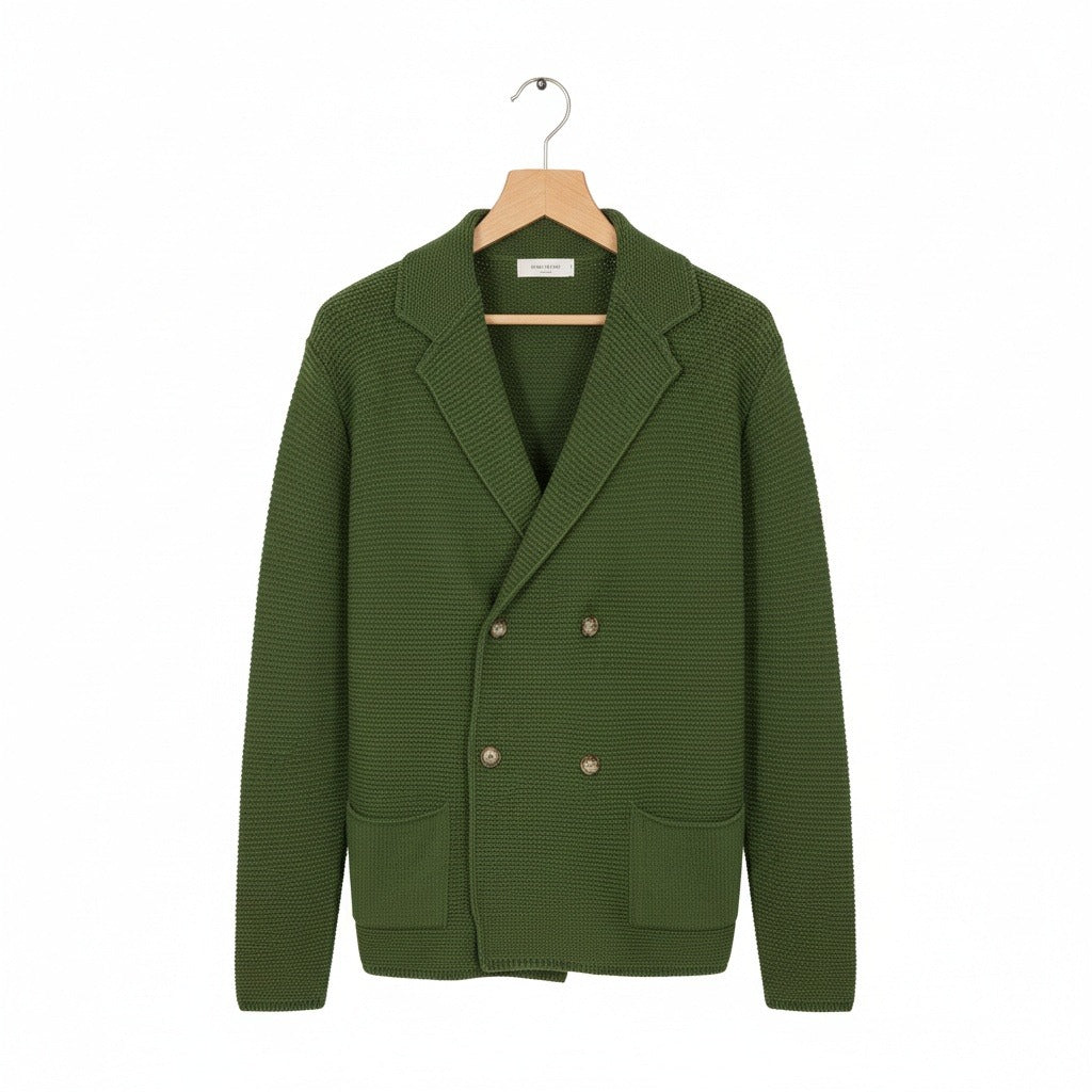 The Windsor Double-Breasted Cardigan