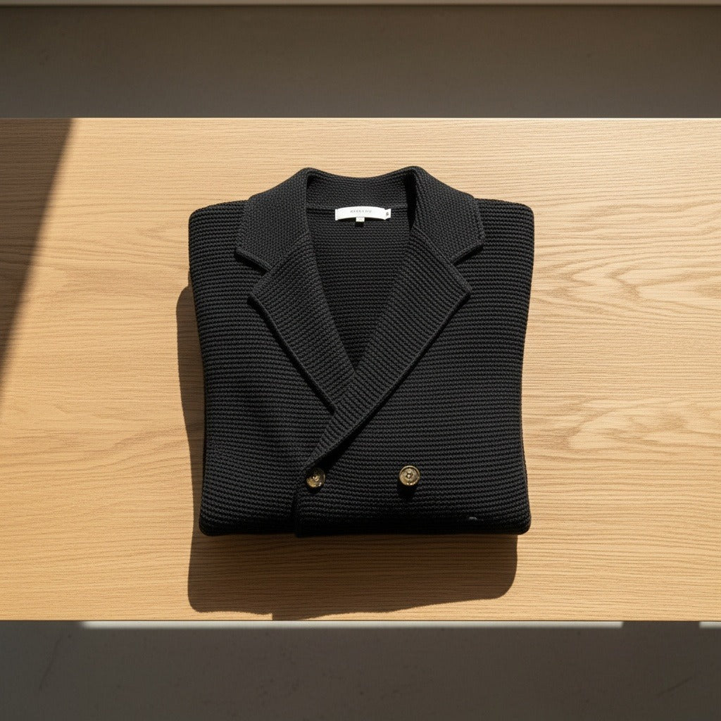 The Windsor Double-Breasted Cardigan