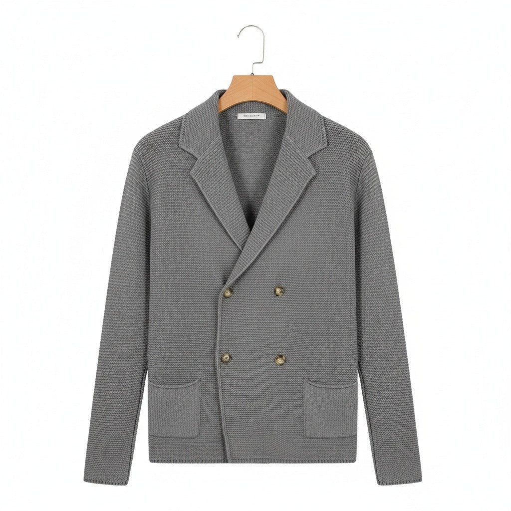 The Windsor Double-Breasted Cardigan