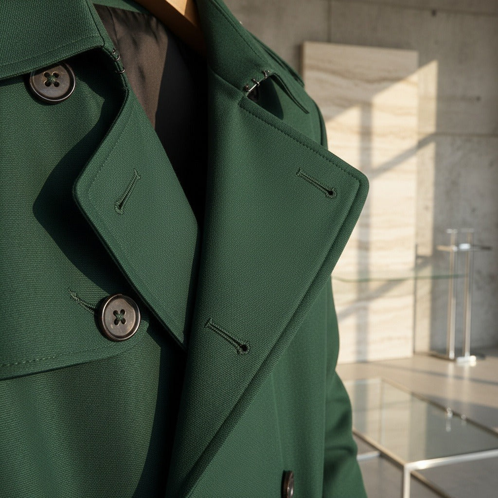 The Belmont Belted Trench
