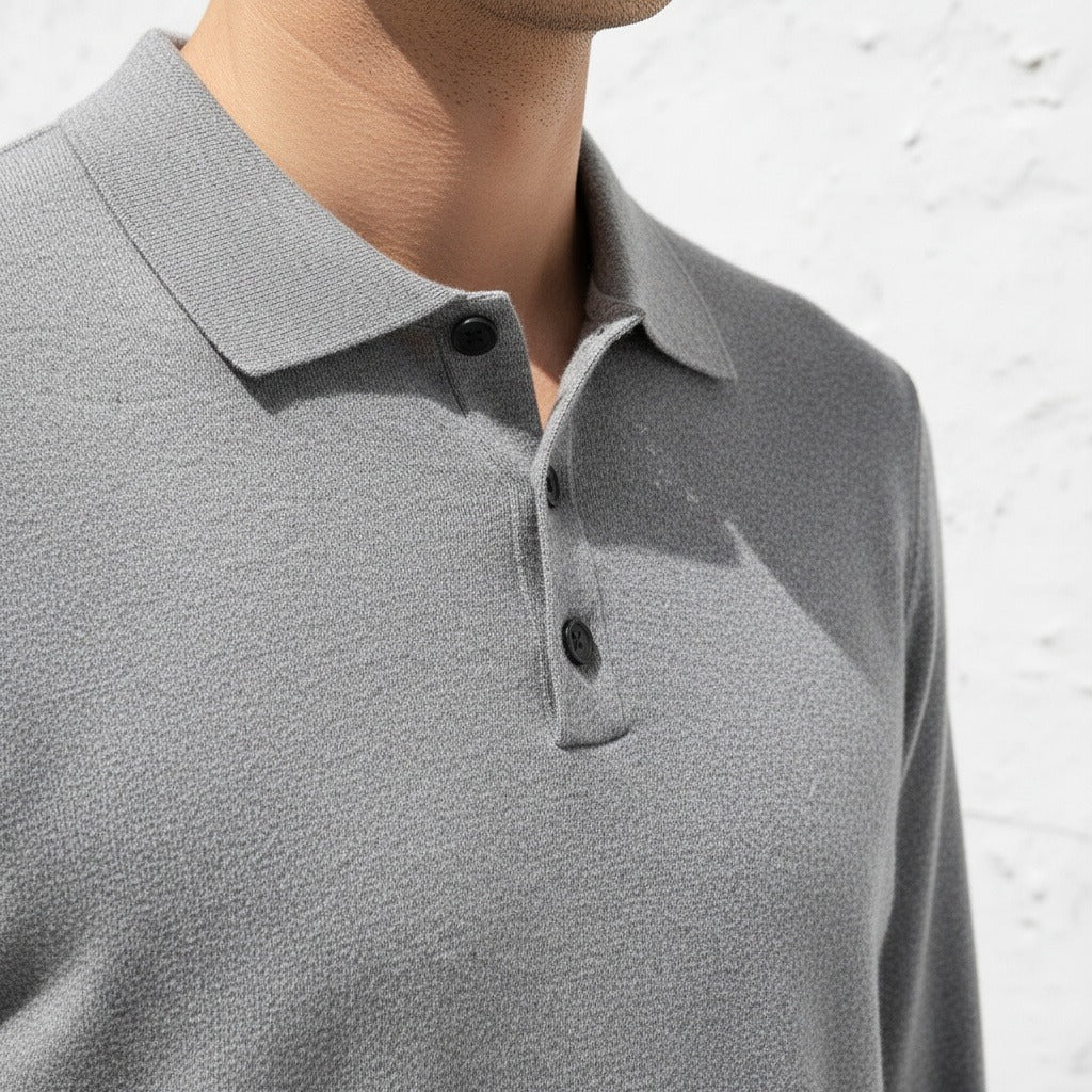 The Kensington Long Sleeve Polo