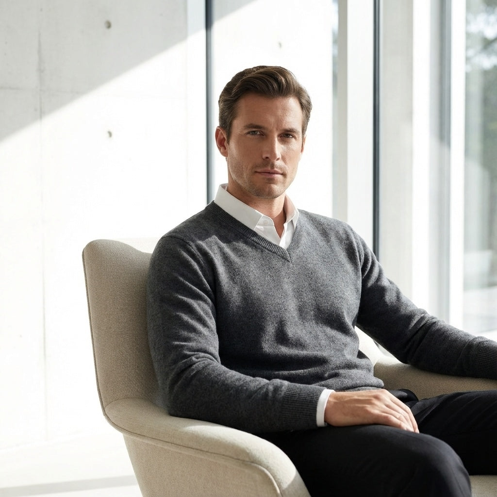The Stanmore V-Neck Jumper