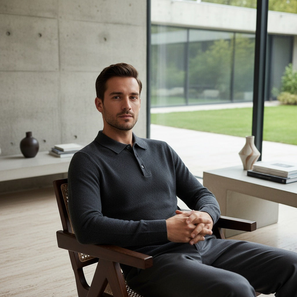 The Mayfair Knitted Polo