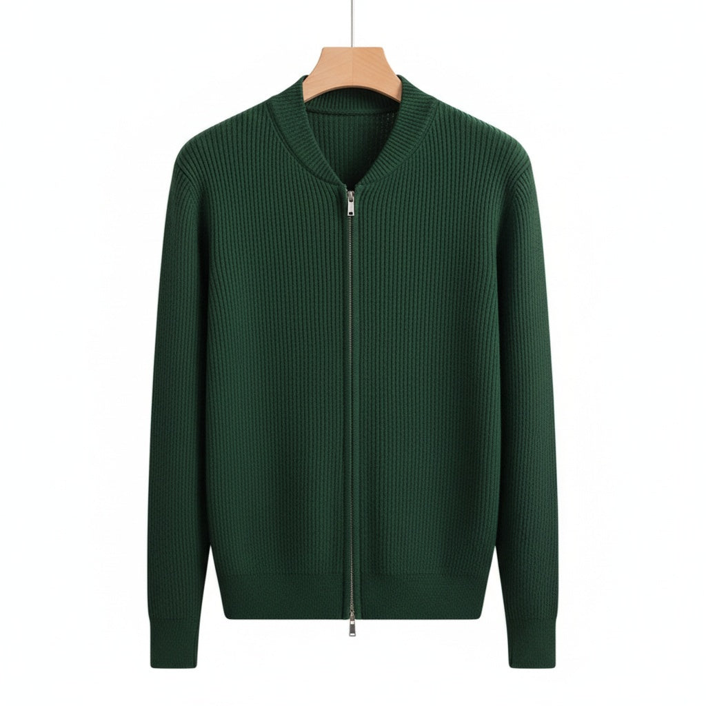 The Hartley Zip Cardigan