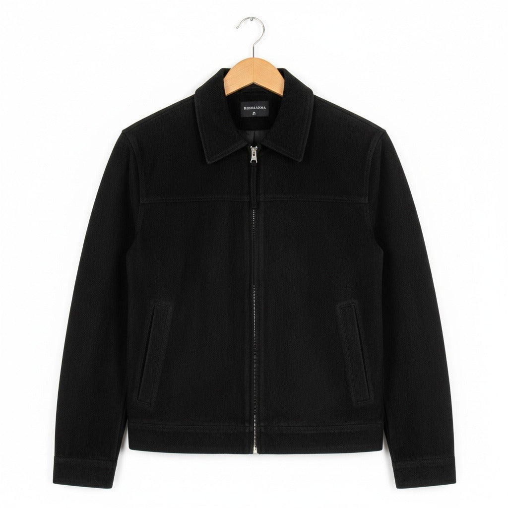 The Sloane Suede Harrington