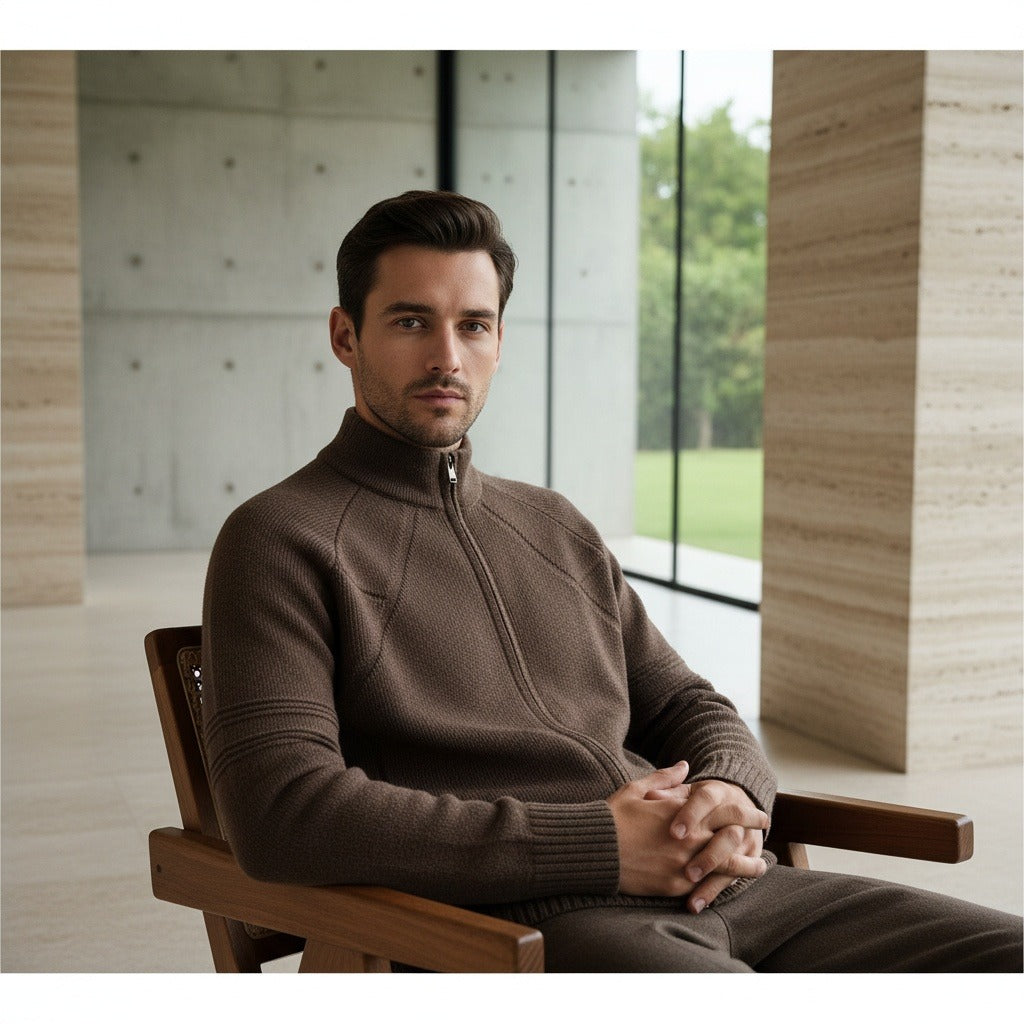 The Ridgeway Zip Cardigan