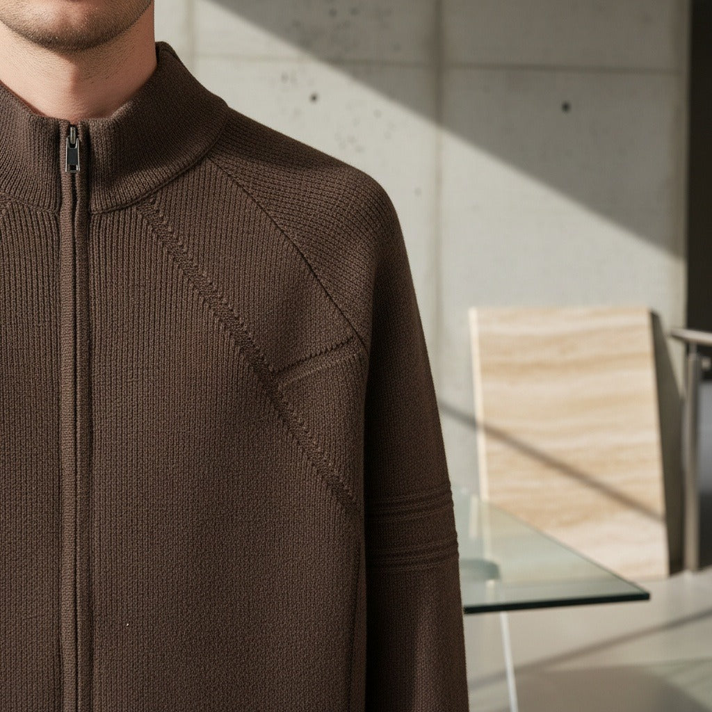 The Ridgeway Zip Cardigan