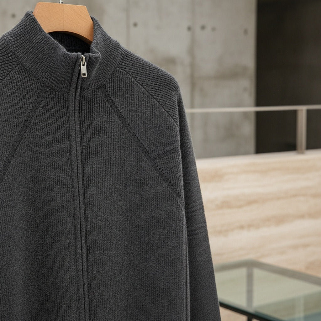 The Ridgeway Zip Cardigan