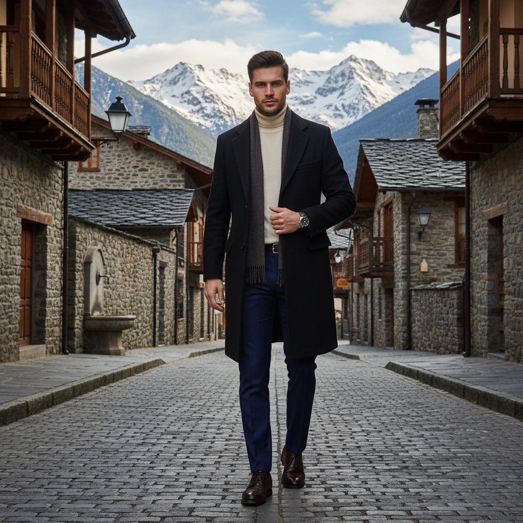 The Burlington Long Overcoat