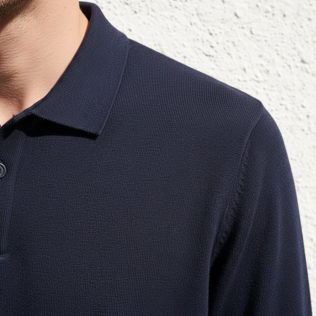 The Kensington Long Sleeve Polo