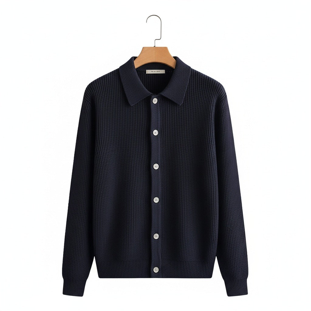 The Kendal Polo Collar Cardigan