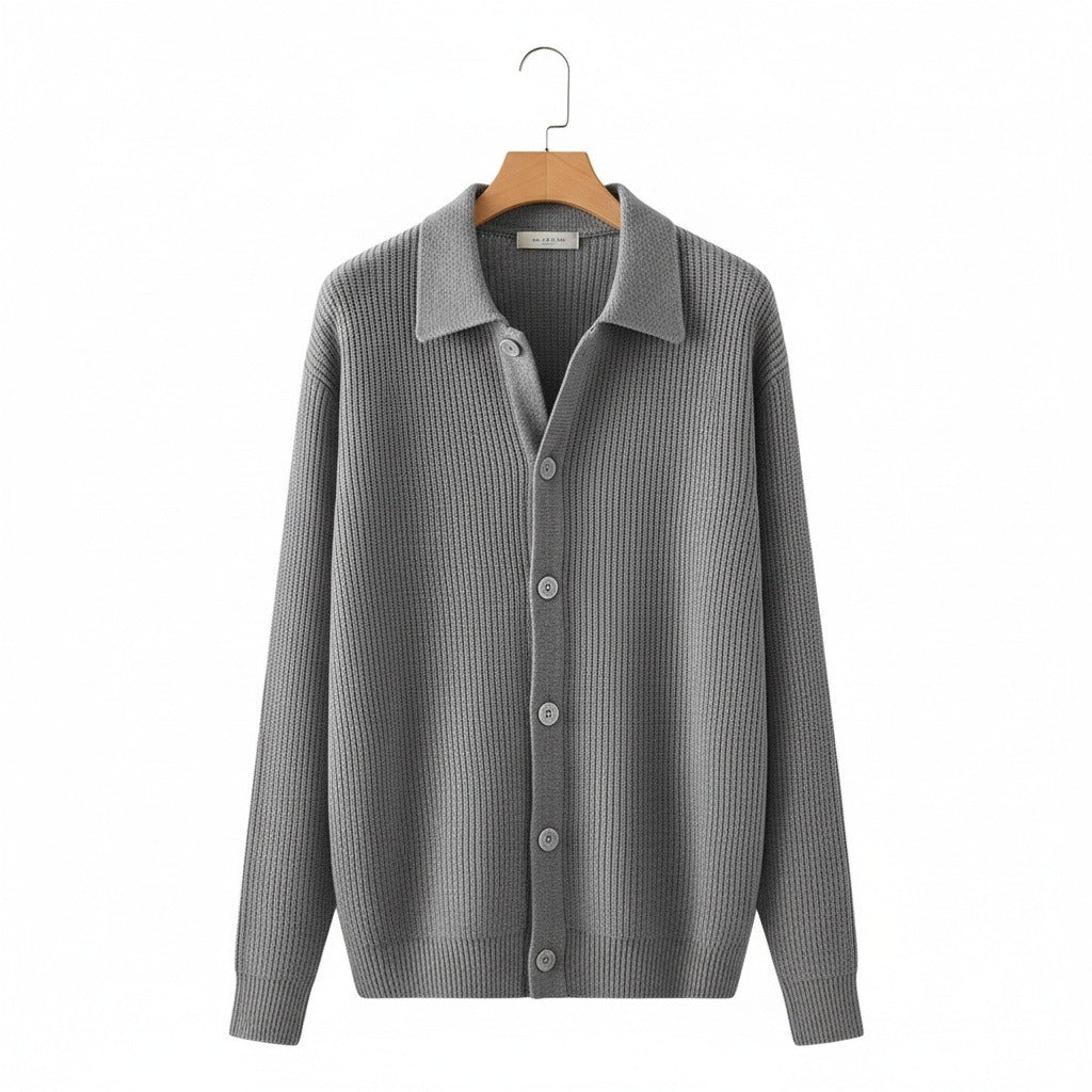 The Kendal Polo Collar Cardigan