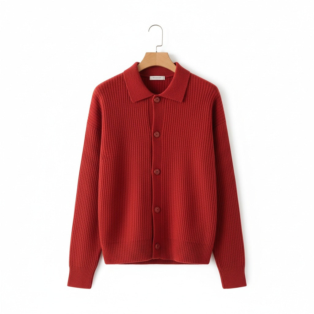 The Kendal Polo Collar Cardigan