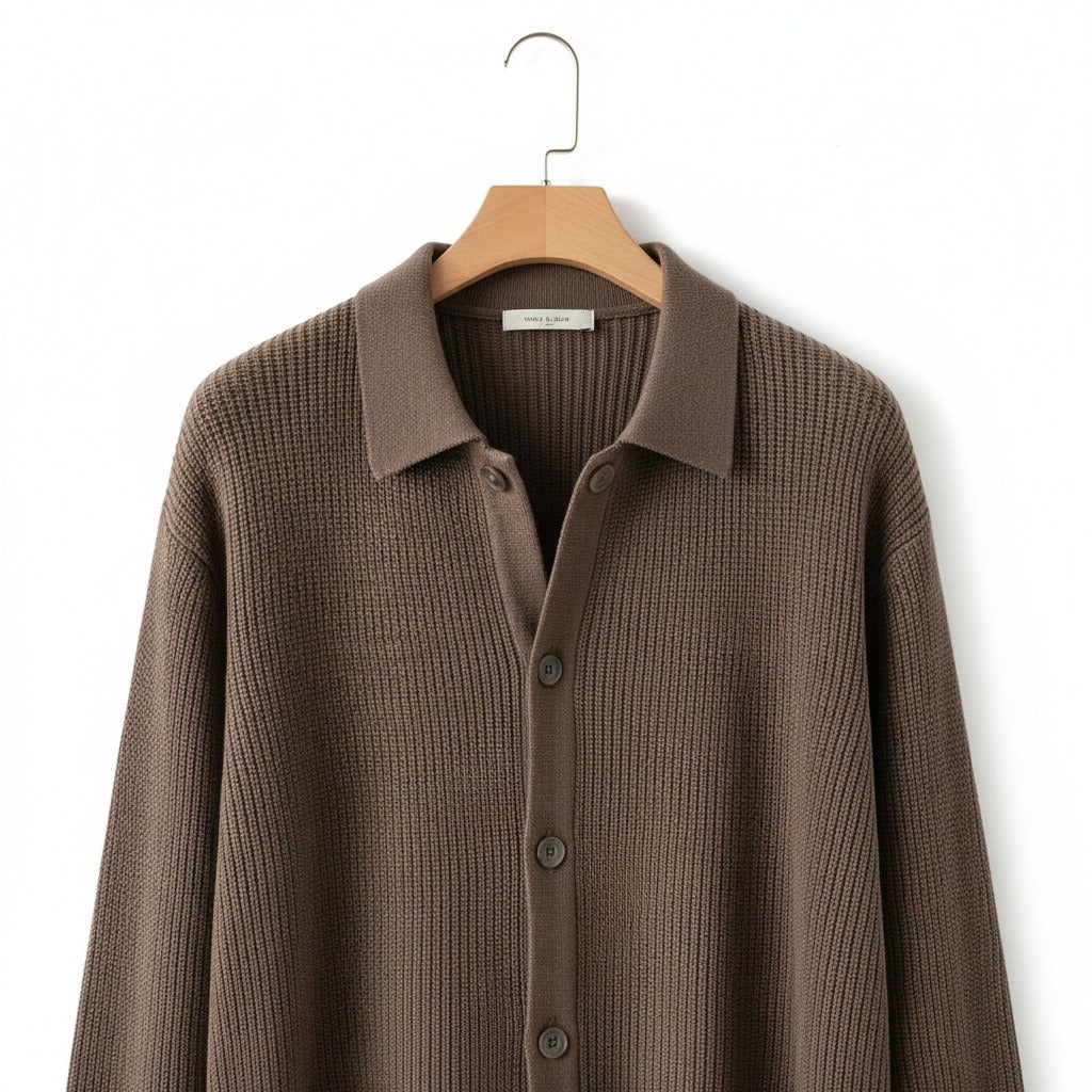 The Kendal Polo Collar Cardigan