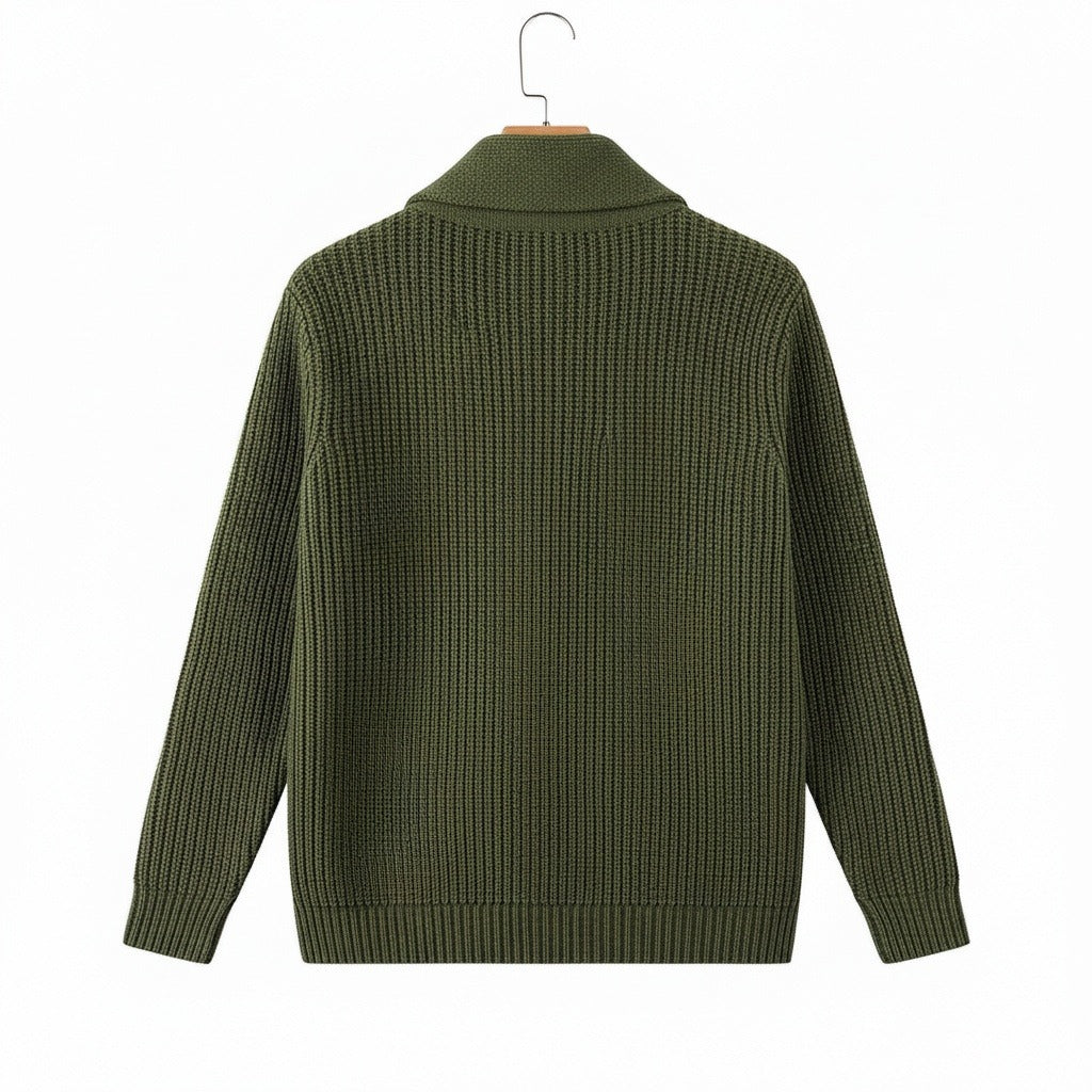 The Wilton Shawl Collar Cardigan