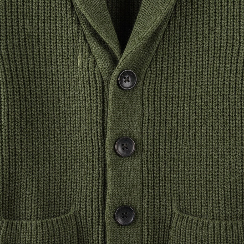 The Wilton Shawl Collar Cardigan