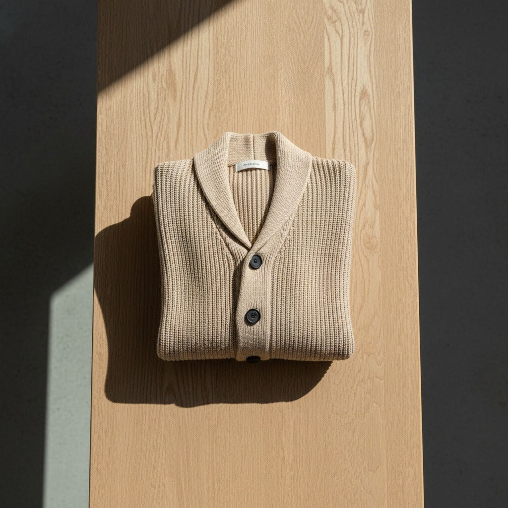The Wilton Shawl Collar Cardigan